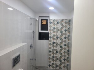 Bathroom in 2 BHK Apartment at Lloyads Garden, Prabhadevi – for Rent