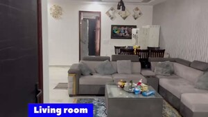 Living Room in 3 BHK Apartment at Dwarika Residency, Lal Kuan – for Sale