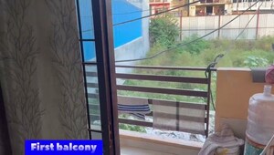 Balcony in 3 BHK Apartment at Dwarika Residency, Lal Kuan – for Sale