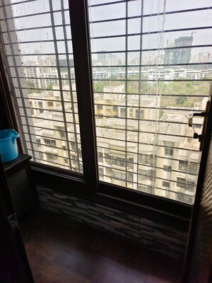 Balcony in 4 BHK Apartment at Himgiri Lokupvan Phase II CHS Ltd, Vasant Vihar – for Rent