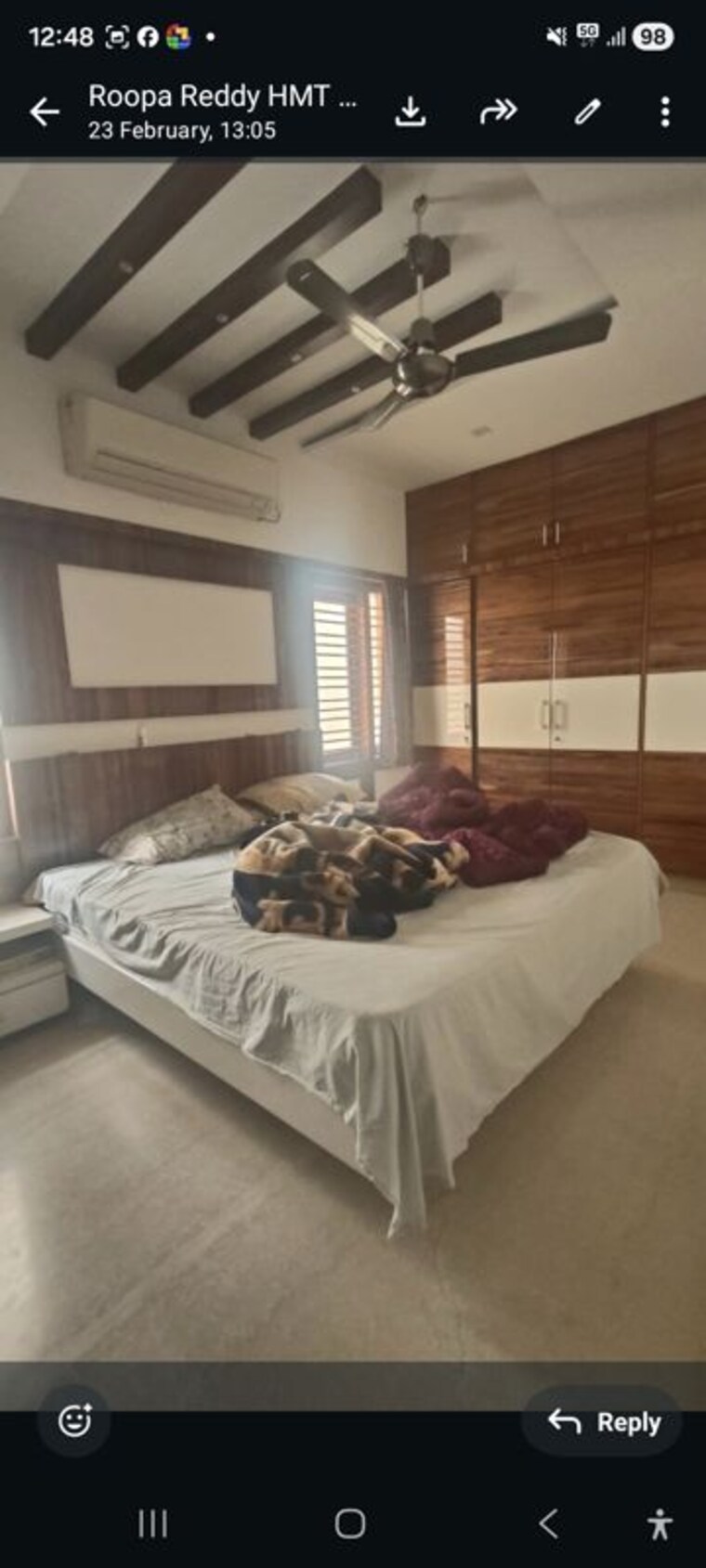 Bedroom, rt nagar 3 Bedroom 1410 Sq.Ft. Builder Floor In Rt Nagar Bangalore 10176230