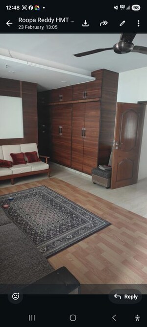 Bedroom in 3 BHK Builder Floor at Rt Nagar – for Rent