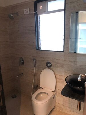 Bathroom in 2 BHK Apartment at Dynamix Divum, Malad East – for Rent