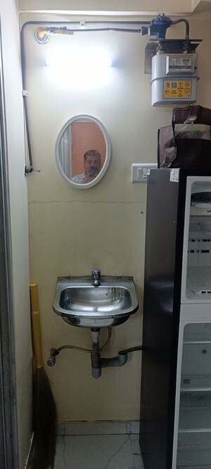 Bathroom in 1 RK Apartment at Tapasya CHS Prabhadevi, Prabhadevi – for Rent