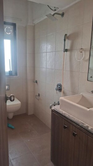 Bathroom in 2 BHK Apartment at Erlyn Apartment, Bandra West – for Rent