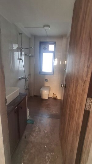 Bathroom in 2 BHK Apartment at Erlyn Apartment, Bandra West – for Rent