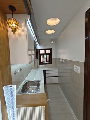 Kitchen in 2 BHK Builder Floor at Dwarka Mor – for Rent