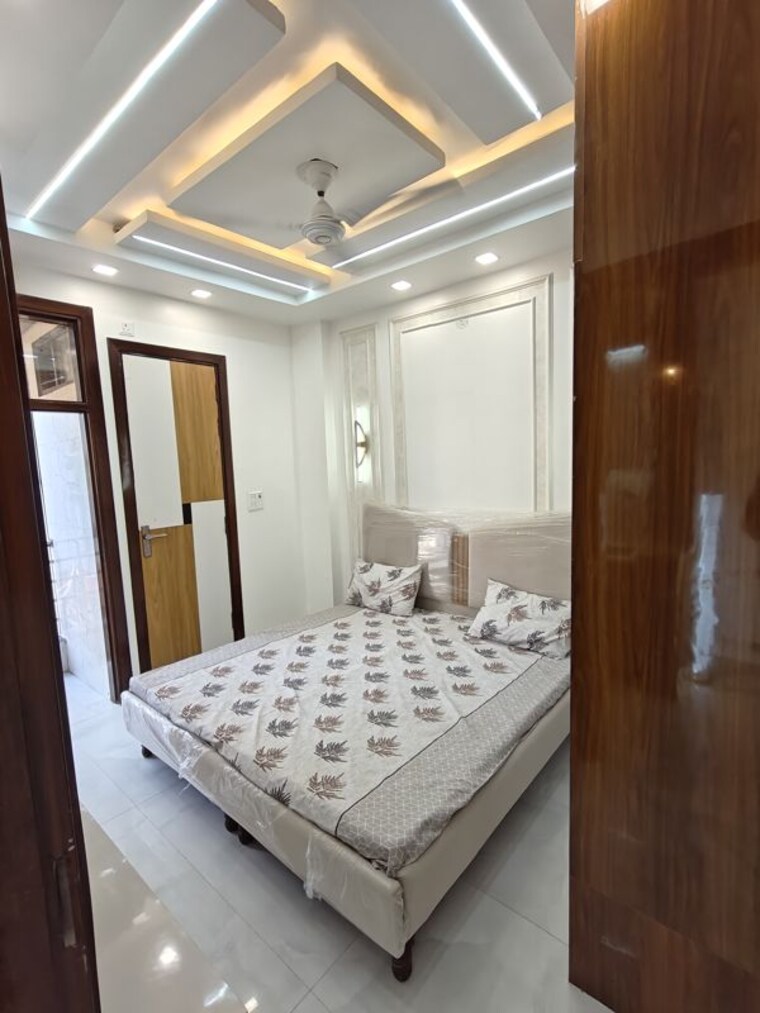 Bedroom, dwarka mor 2 Bedroom 650 Sq.Ft. Builder Floor In Dwarka Mor Delhi 10176436