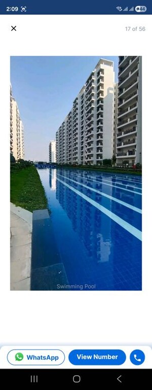 Swimming Pool in 3 BHK Apartment at Destino Central Park, Sector 33 – for Rent