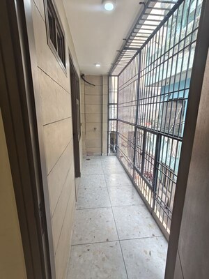 Balcony in 3 BHK Builder Floor at Dwarka Mor – for Rent