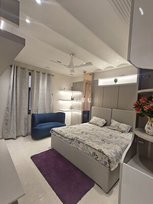 Bedroom in 3 BHK Builder Floor at Dwarka Mor – for Rent