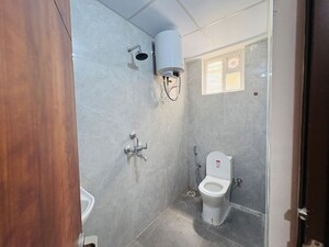 Bathroom in 3 BHK Builder Floor at Manikonda – for Rent