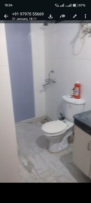 Bathroom in 2 BHK Builder Floor at Sector 38 – for Rent