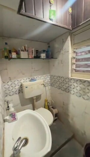 Bathroom in 1 BHK Apartment at Royal Palms, Goregaon East – for Rent