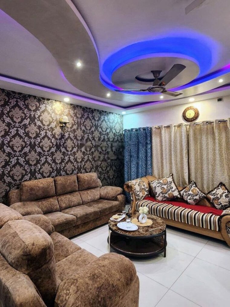 Living Room, unicca-emporis 2 Bedroom 1500 Sq.Ft. Apartment In Varthur Bangalore 10178368