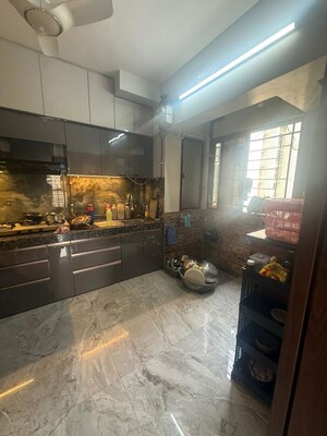 Kitchen in 3 BHK Apartment at Runwal Pearl, Manpada – for Sale