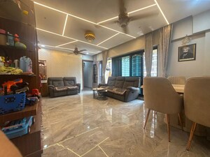 Living Room in 3 BHK Apartment at Runwal Pearl, Manpada – for Sale