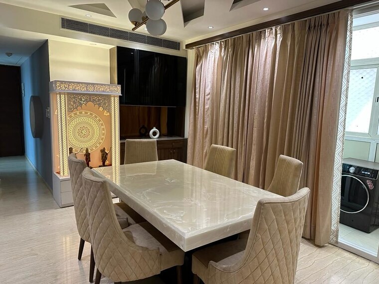 Bedroom, mahagun-mezzaria 4 Bedroom 4425 Sq.Ft. Apartment In Sector 78 Noida 10178456