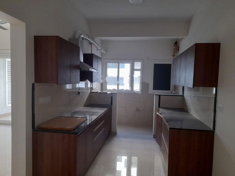 Kitchen, l-t-raintree-boulevard 3.5 Bedroom 1386 Sq.Ft. Apartment In Hebbal Bangalore 10178483