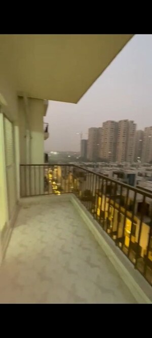 Balcony in 2 BHK Apartment at Panchsheel Greens II, Sector 16 Greater Noida – for Rent