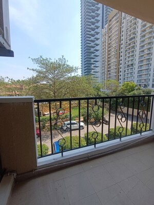 Balcony in 4 BHK Apartment at Emaar MGF Emerald Hills, Sector 65 – for Rent