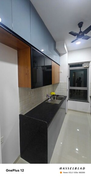 Kitchen in 2 BHK Apartment at Kalpataru Immensa, Kolshet Road – for Rent