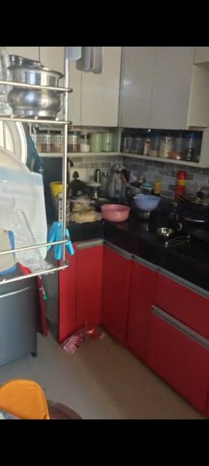 Kitchen in 1 BHK Apartment at Nilaya Greens, Raj Nagar Extension – for Sale