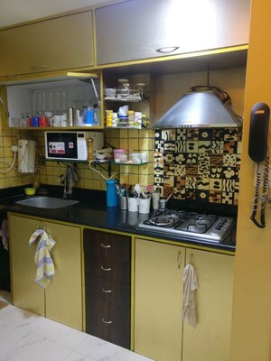 Kitchen in 2 BHK Apartment at Gurudev Apartment, Prabhadevi – for Rent