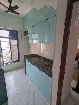 Kitchen in 1 BHK Apartment at Lalbaug – for Rent