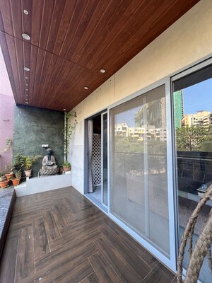 Balcony in 3 BHK Apartment at Bhoomi Allium, Pimple Saudagar – for Sale