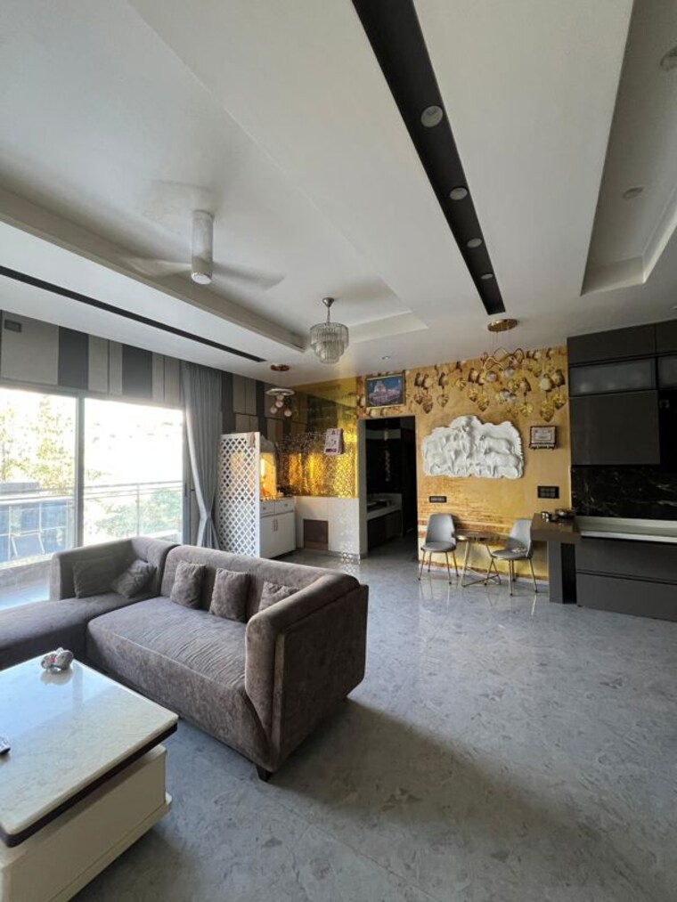 Living Room, bhoomi-allium 3 Bedroom 1500 Sq.Ft. Apartment In Pimple Saudagar Pune 10178892