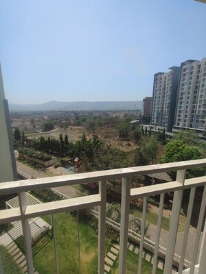 Balcony in 2 BHK Apartment at Godrej Prana, Undri – for Rent