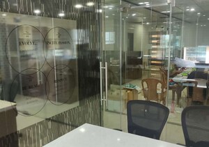 Team Area in  Office Space at Lodha Supremus 2, Wagle Industrial Estate – for Sale