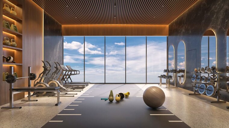 Gym, ornate-serenity 1 RK 455 Sq.Ft. Apartment In Naigaon East Palghar 10179090