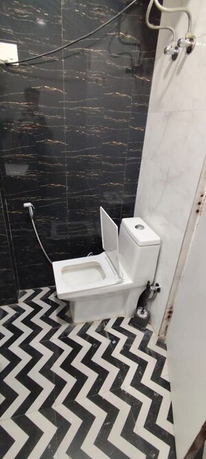 Bathroom in 2 BHK Builder Floor at Malviya Nagar – for Rent