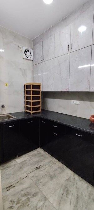 Kitchen in 2 BHK Builder Floor at Malviya Nagar – for Rent