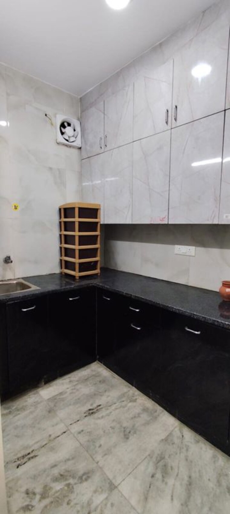 Kitchen, malviya nagar 2 Bedroom 900 Sq.Ft. Builder Floor In Malviya Nagar Delhi 10179079