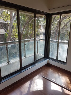 Balcony in 3 BHK Apartment at Omkar Alta Monte, Malad East – for Rent