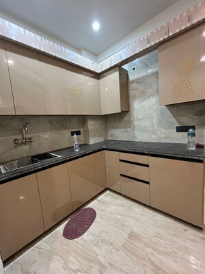 Kitchen in 2 BHK Builder Floor at Rajpur – for Rent