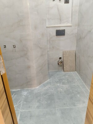 Bathroom in 3 BHK Builder Floor at Divya Angels, Indrapuram – for Rent