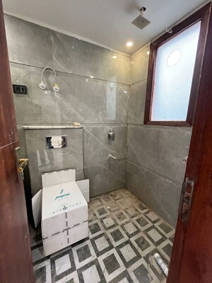 Bathroom in 3 BHK Builder Floor at Chattarpur – for Sale
