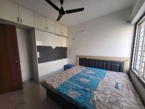 Bedroom in 1 BHK Apartment at Bhagyalaxmi Shree Laxmi Nabhangan, Mahalunge – for Rent
