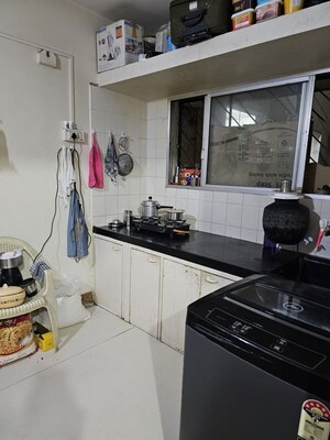 Kitchen in 1 BHK Apartment at Bhusari Colony – for Rent