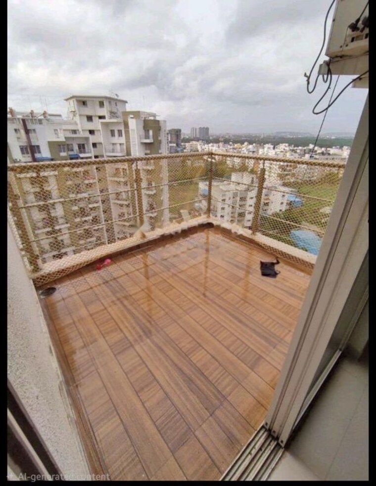 Balcony, 33-keshavkunj 3 Bedroom 1430 Sq.Ft. Apartment In Mundhwa Pune 10179603