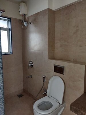 Bathroom in 3 BHK Apartment at Godrej Prime, Chembur – for Rent