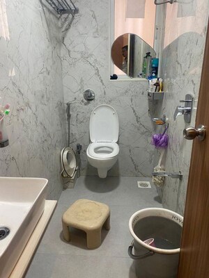 Bathroom in 2 BHK Apartment at Versova – for Rent