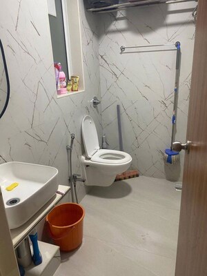 Bathroom in 2 BHK Apartment at Versova – for Rent