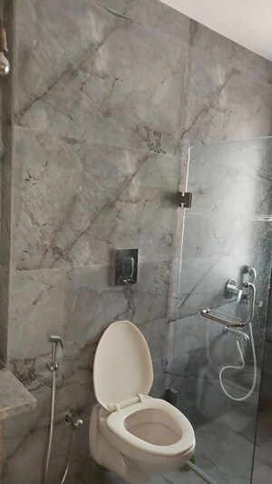 Bathroom in 1 BHK Apartment at Veena Serenity, Chembur – for Rent