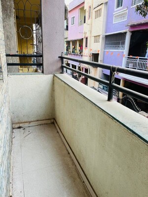 Balcony in 2 BHK Independent House at Wadgaon Sheri – for Rent