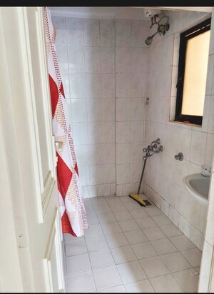 Bathroom in 1 BHK Apartment at Hiranandani Estate Carrara, Ghodbunder Road – for Rent